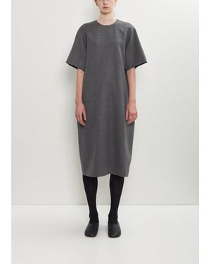 Carven Wool T-shirt Dress - Grey