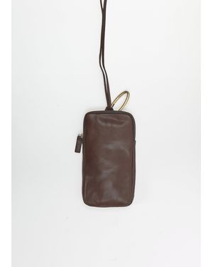 Bea Mombaers Phone Pocket - Brown