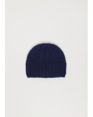 Wommelsdorff Hedi Cashmere Silk Beanie - Blue