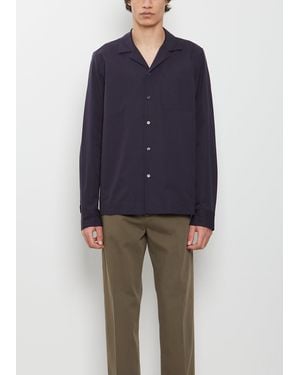 Dries Van Noten Carlty Cotton Shirt - Blue