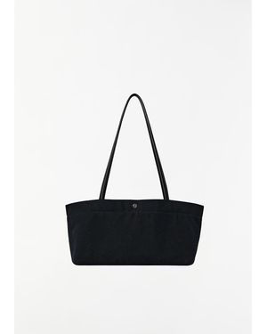 The Row Idaho Canvas Shoulder Bag - White