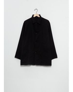 Comoli Men Cotton Oxford 1938 Jacket - Black