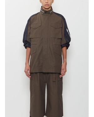 Sacai Cotton Weather Jacket - Black