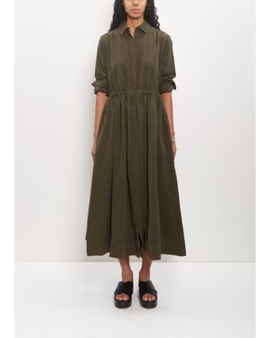 Casey Casey Cotton Paper Panzy Dress - Green