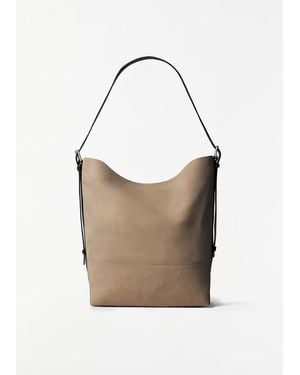Lemaire Belted Tote Bag - White