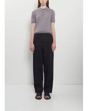 Meta Campania Collective Ed Cotton Drawstring Trousers - Blue