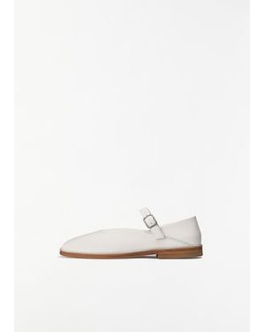 Lemaire Ballerina Shoes - White