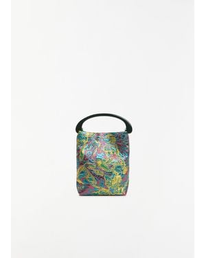 Dries Van Noten Crisp Jacquard Bag - Blue