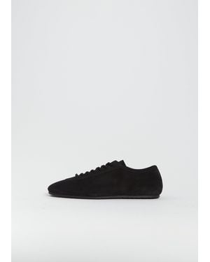 Dries Van Noten Suede Trainer - White