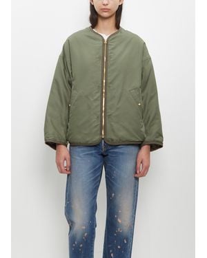Visvim Reversible Liner Down Jacket - Green