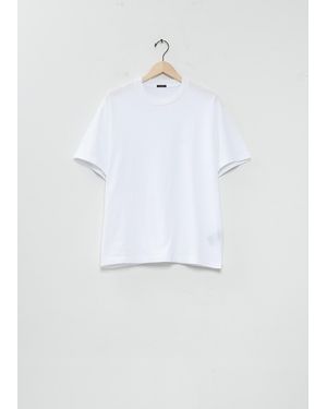 Comoli Men Cotton Jersey Short-sleeve T-shirt - White