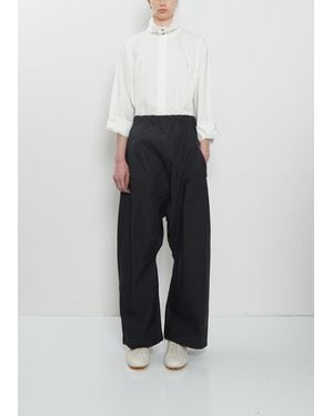 Sofie D'Hoore Pack Side Zip Cotton Pant - White