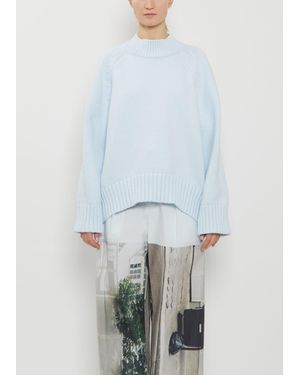 Issey Miyake Breeze Knit Top - Blue