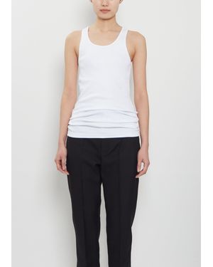 Setchu Origami Cotton Tank Top - White