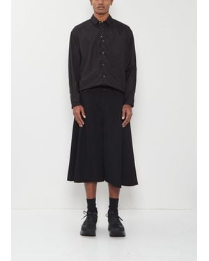 Comme des Garçons Wide Wool Pants - Blue