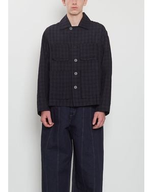 Toogood Men The Magician Linen Jacket - Blue