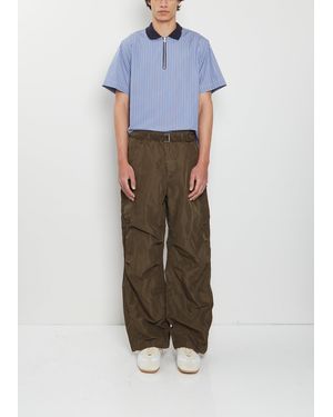 Sacai Men Treated Nylon Twill Pants - White