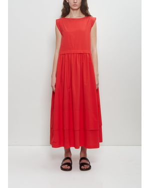 Toogood The Potter Cotton Dress - Red