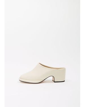Lauren Manoogian Leather Arch Mule - White