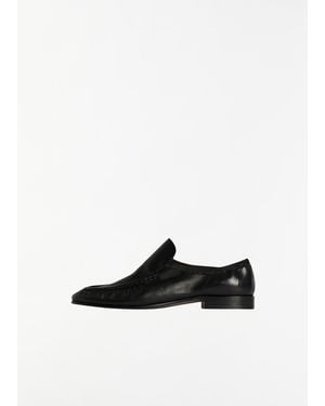 The Row Men Soft Moccasin Two - White