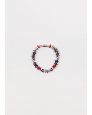 sacai 国内買付 Carabiner Bangle Sacai Carabiner Bangle Bracelet in Metallic | Lyst