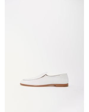 Dusan Suede Loafer - White