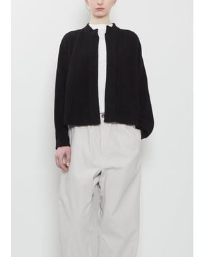 Sofie D'Hoore Meltem Superfine Wool Cardigan - Black