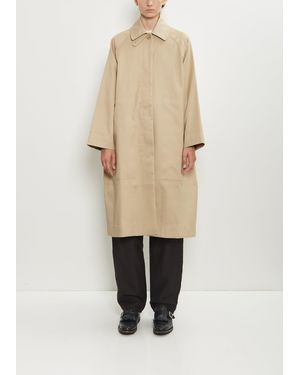 Casey Casey Carlyle Cotton Trench Coat - Natural