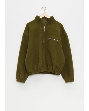 Rier Polar Wool Fleece - Green