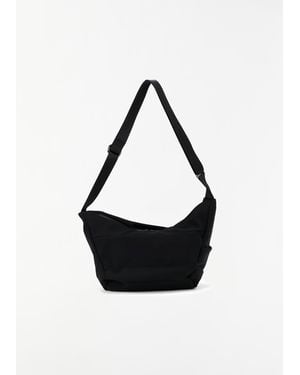 Yohji Yamamoto Drape Sacoche - Black