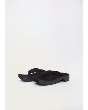 【関税込み】Lauren Manoogian ブラック ウェルト スリッポン Lauren Manoogian Shoes for Women | Online Sale up to 70% off