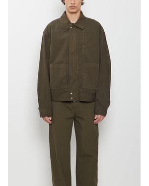 Dries Van Noten Veperny Cotton Jacket - Green