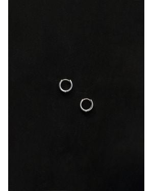 Sophie Buhai Medium Edo Hoops - Black