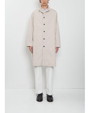 Bergfabel Men Alex Cotton Coat - White