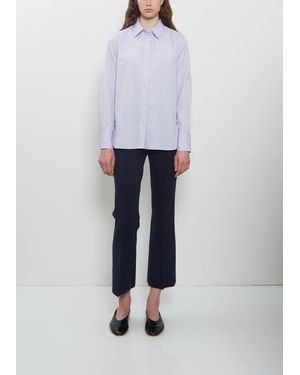 High Sport Tonal Stripe Kick Pant - White