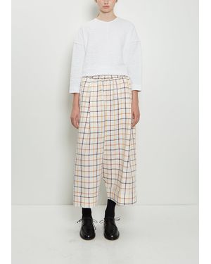 Toogood The Baker Linen Cotton Trouser - White