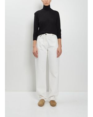 The Row Burty Cotton Jean - White