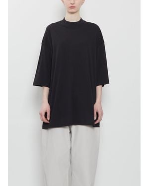 Sofie D'Hoore Tick Fine Cotton Jersey T-shirt - Black