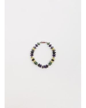 Sacai Pearl Disc Bracelet - White