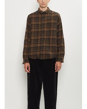 Pas De Calais Triple Low Twist Cotton Shirt Jacket - Black