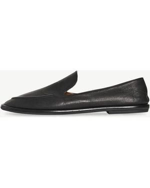 The Row Canal Leather Loafer - White