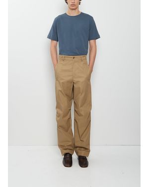 Dries Van Noten Pencks Cotton Trousers - Blue