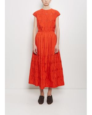Antipast Garment Dyed Cotton Skirt - Red