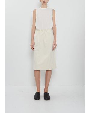 Ter Et Bantine Short Tube Linen Blend Skirt - White