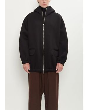 Plan C Scuba Hooded Jacket - Black