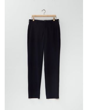 Comme des Garçons Wool Tapered Trousers - Blue
