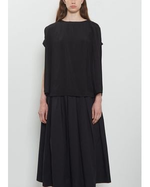 Casey Casey Francesca Viscose Top - Black