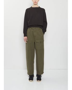 Visvim Regiment Cotton Trousers - Green