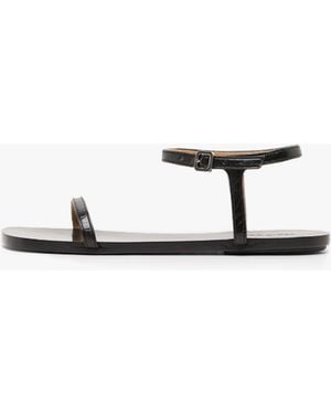 Marsèll Sotille Ankle Strap Leather Sandals - White