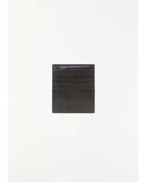 Dries Van Noten Calfskin Card Holder - Black